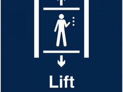 Ascensor - Semn tactil si Braille